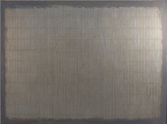 "An Accordment" (in gold and browns) by Perle Fine