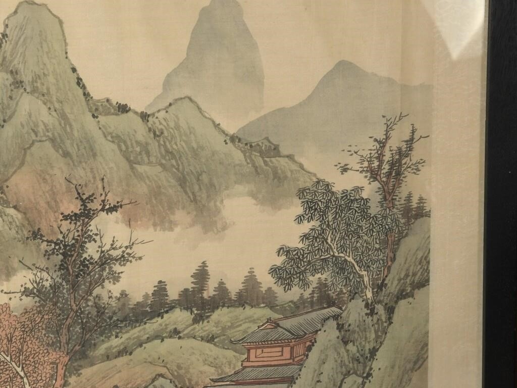 Long Chi Shan Ren | Chinese Landscape Painting by Long Chi Shan Ren ...