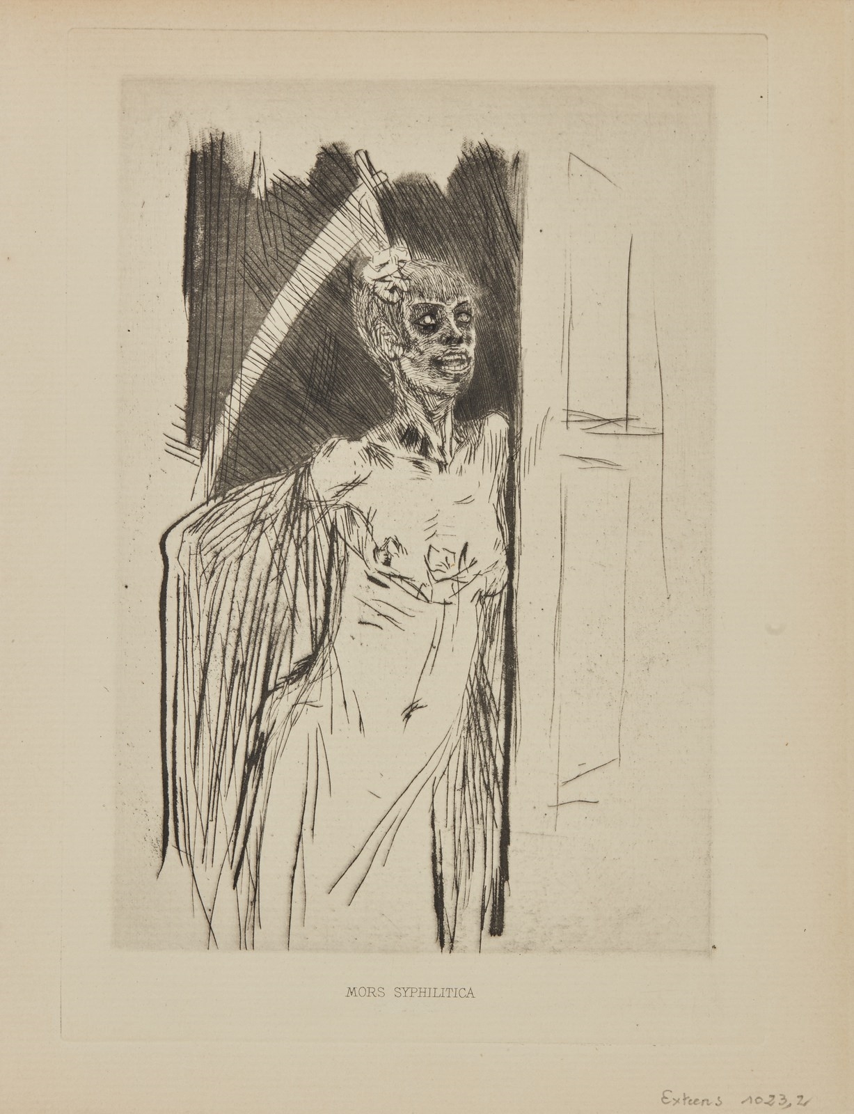 Félicien Rops | Mors Syphilitica. | MutualArt