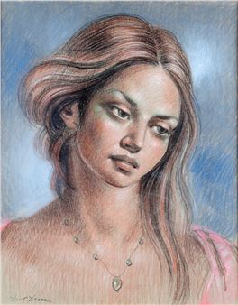 Female portrait. - Dino Decca