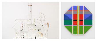 Anton Ginzburg and Christina Kruse: The buildings, piled so casually - Helwaser Gallery