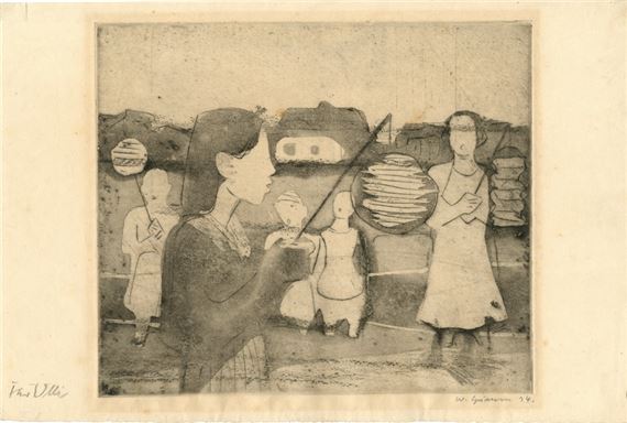 Laternenkinder by Willem Grimm, 1934