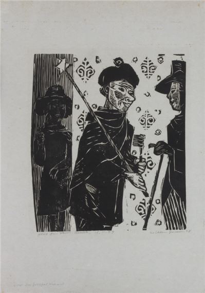 Drei Sternsinger by Willem Grimm, 15.11.[19]49