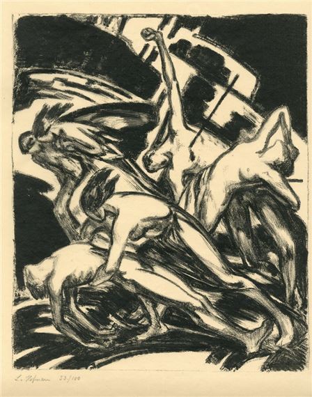 RHYTHMEN by Ludwig von Hofmann, 1919