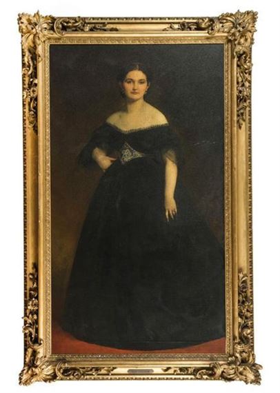 Eglé Exshaw by Gustave Ricard, 1864