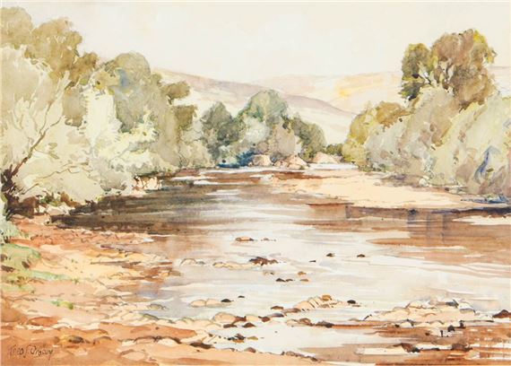 WINTER IN THE MOURNE MOUNTAINS by Theodore James Gracey