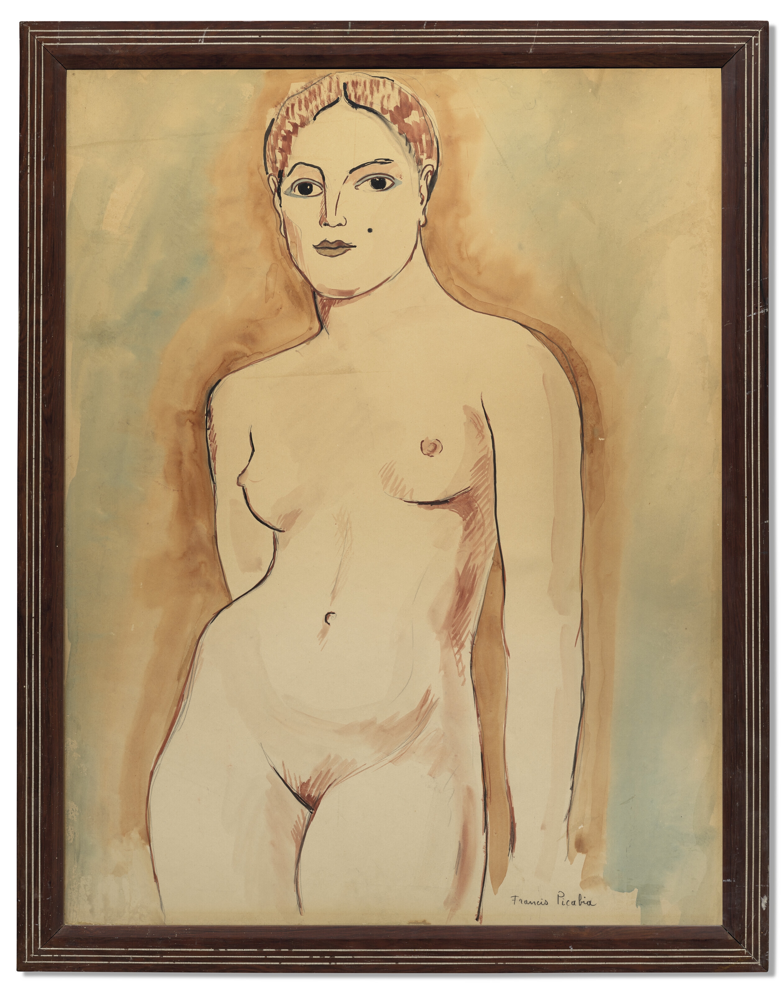 Artwork by Francis Picabia, Sans titre, Made of watercolour, India ink and pencil on paper