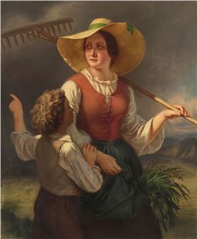 Die Rückkehr vom Feld - Johannes Mettler