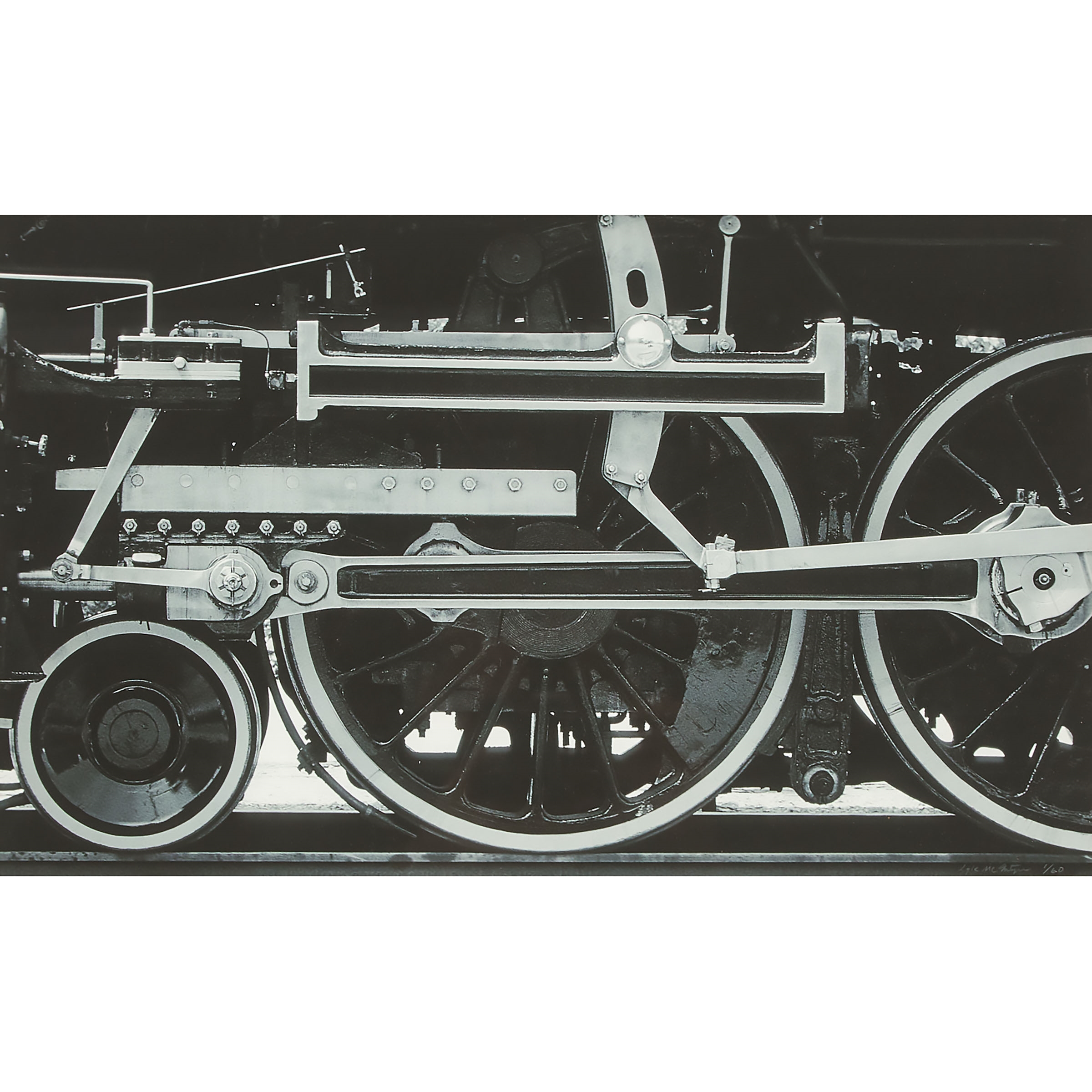 Artwork by Lyle McIntyre, DRIVE WHEELS, Made of Giclee print