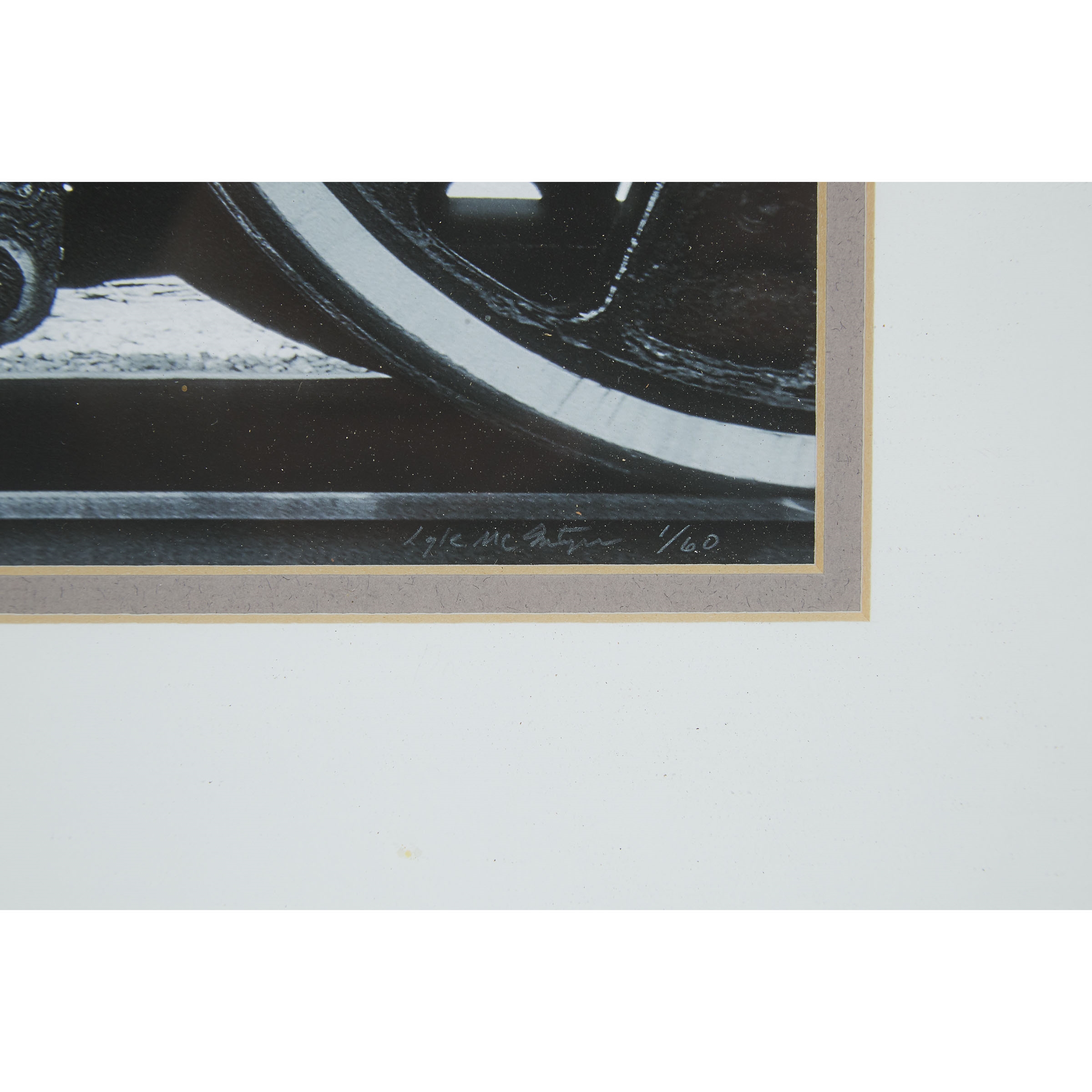 Artwork by Lyle McIntyre, DRIVE WHEELS, Made of Giclee print