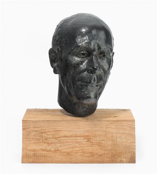 Männerkopf by Eduard Spörri