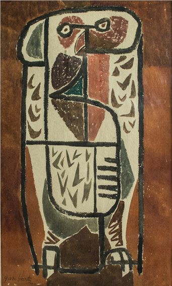 Búho by Leónidas Gambartes