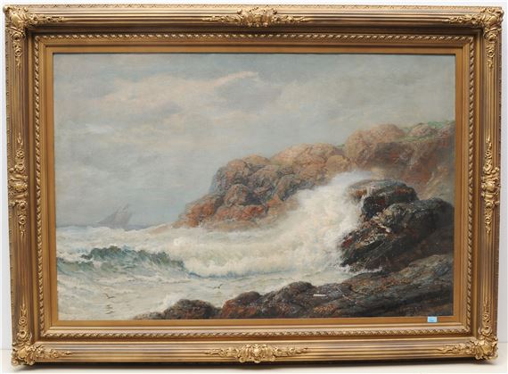 Pelham Manor) Küstenlandschaft by James Gale Tyler, 1907