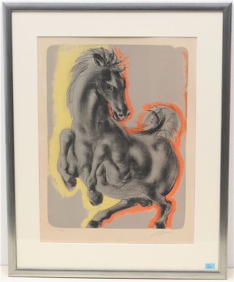 Hans Erni Pferd 1959 Mutualart