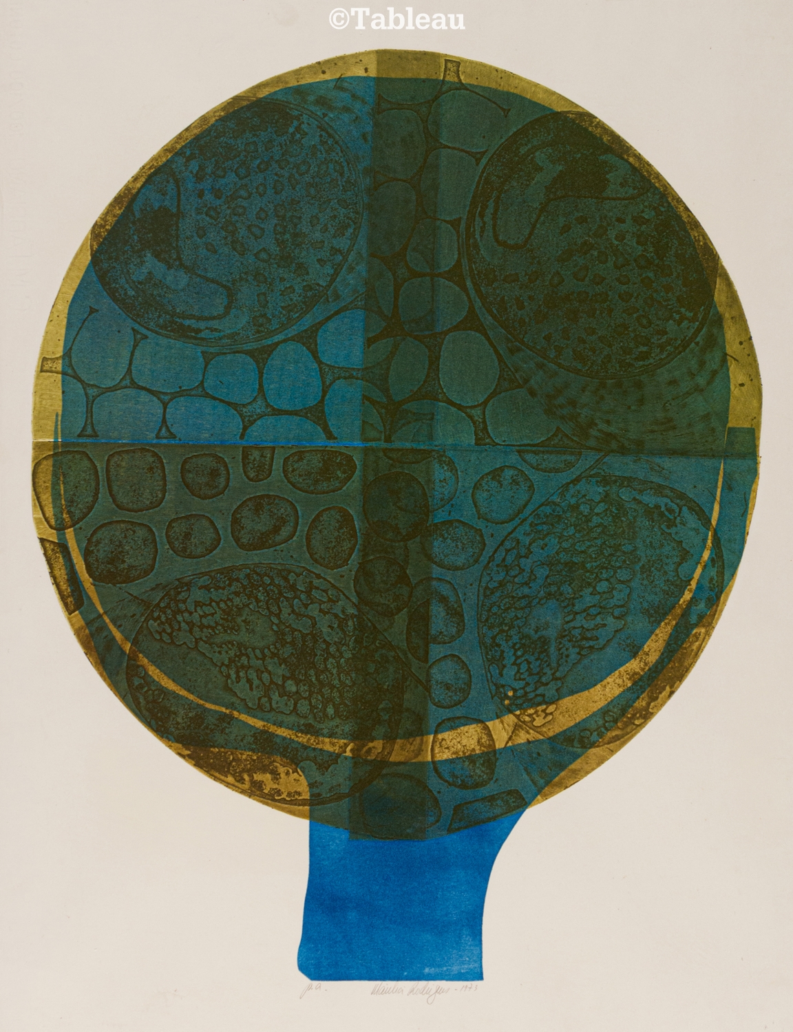 Artwork by Marilia Rodrigues, Composição, Made of Serigraph