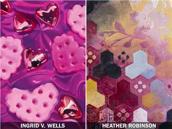 Ingrid V. Wells and Heather Robinson: Visual Indulgence - Luna Rienne Gallery