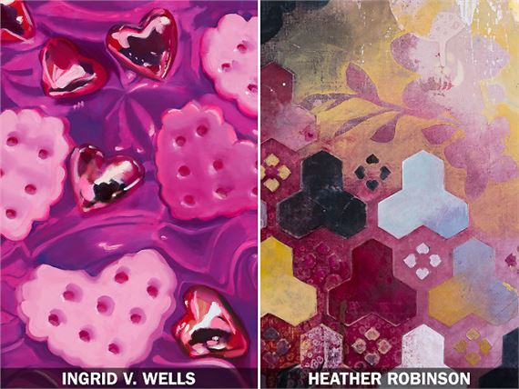 Ingrid V. Wells and Heather Robinson: Visual Indulgence - Luna Rienne Gallery