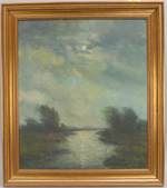 Mondnacht im Moor - mit Beeke Teufelsmoor by Fedor Szerbakow