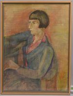 Studienkopf - Johanna Katharina von der Mühll - von Tuhr