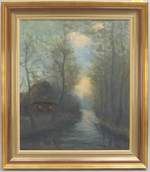 Wümme bei Fischerhude by Fedor Szerbakow