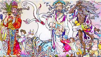 Takashi Murakami: Stepping on the Tail of a Rainbow - The Broad