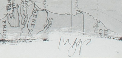 Artwork by Stephen Inggs, Dividers, Made of hand painted silver gelatin