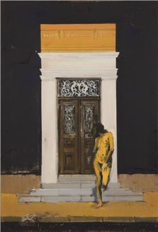 Nude at the Door - Giorgos Vakirtzis