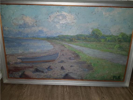 Ved Bøgebjerg strand by Preben Larsen Birkebjerg