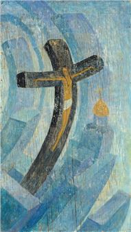 Crucifixion - Yuri  Vassilievitch Titov