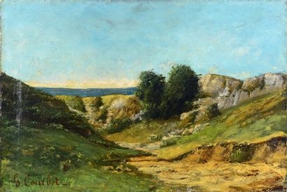 Seaside by Gustave Courbet