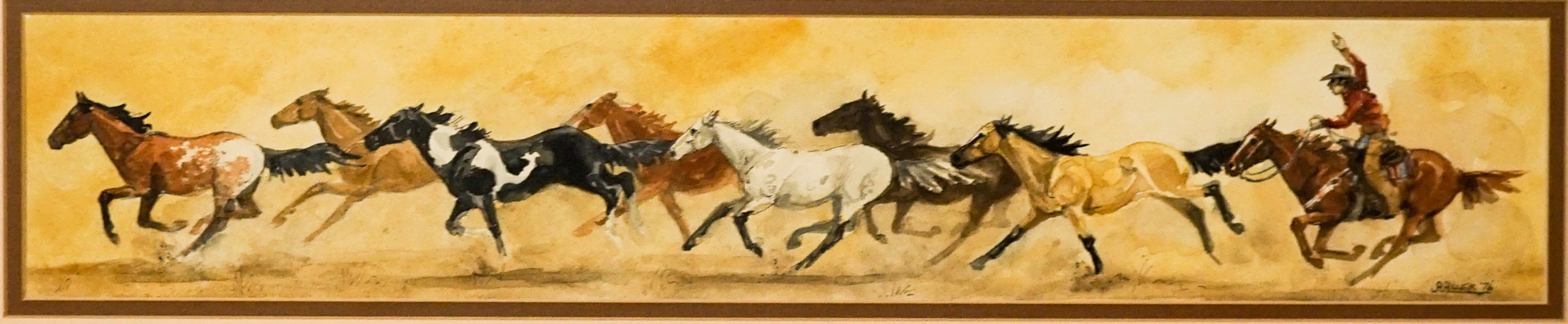 Artwork by Anne Aller Overstreet, Untitled, Made of Watercolor