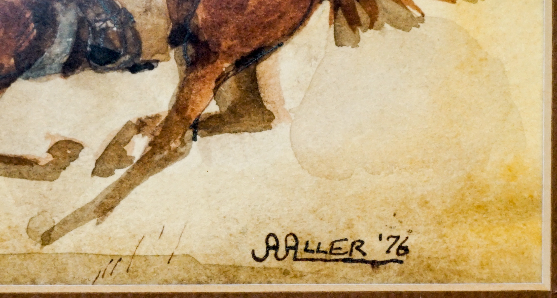 Artwork by Anne Aller Overstreet, Untitled, Made of Watercolor