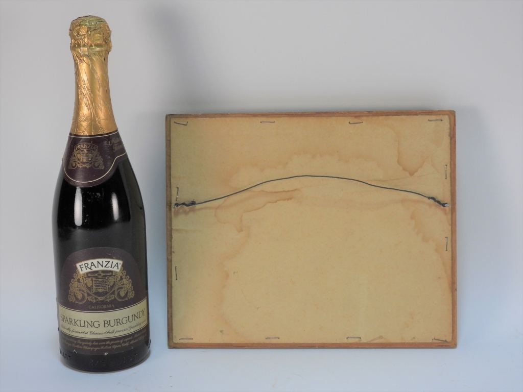 Artwork by Bernard Gerstner, Bernard Gerstner Wild Bull WC Painting, Made of Watercolor on paper