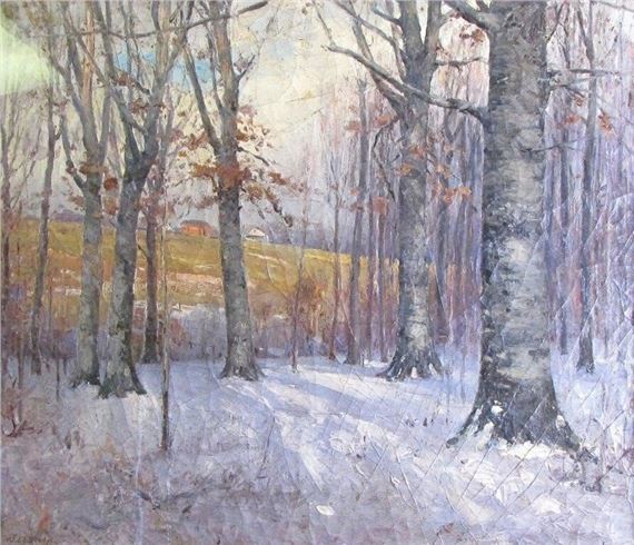 Winter Landscape by John E. Bundy