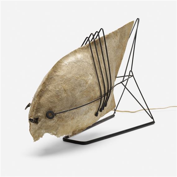 Fish lamp by Frederick Weinberg