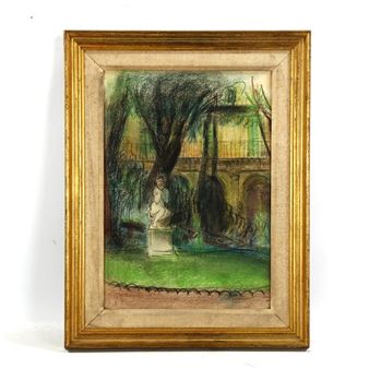 park statue - Sylvia Saint-George