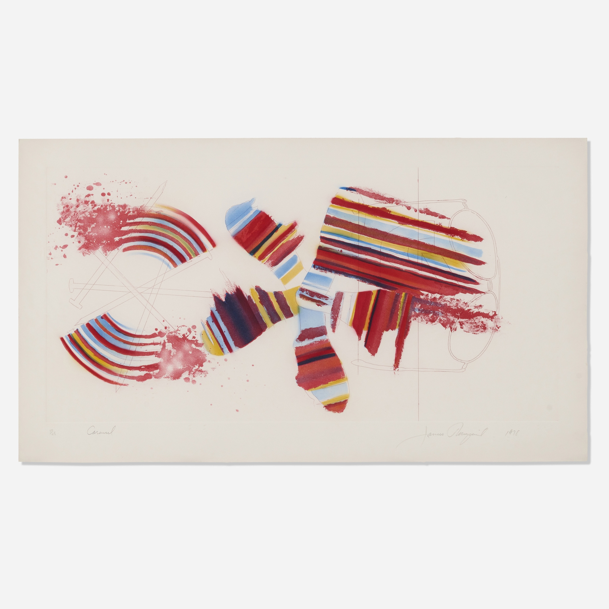 James Rosenquist | Carousel (1978) | MutualArt