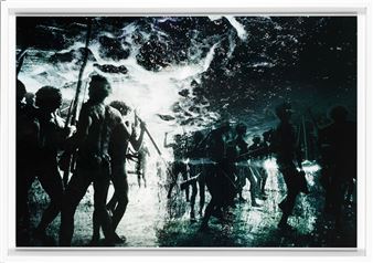 Desabamento do céu / o fim do mundo from the series Sonhos Yanomami - Claudia Andujar