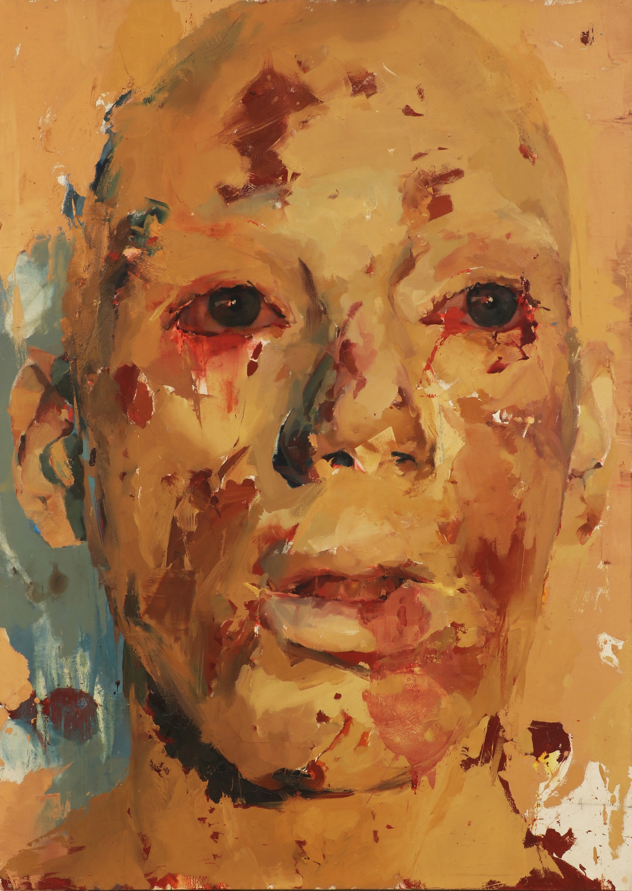 Artwork by Paul McPhail, Emollient, Made of oil on canvas