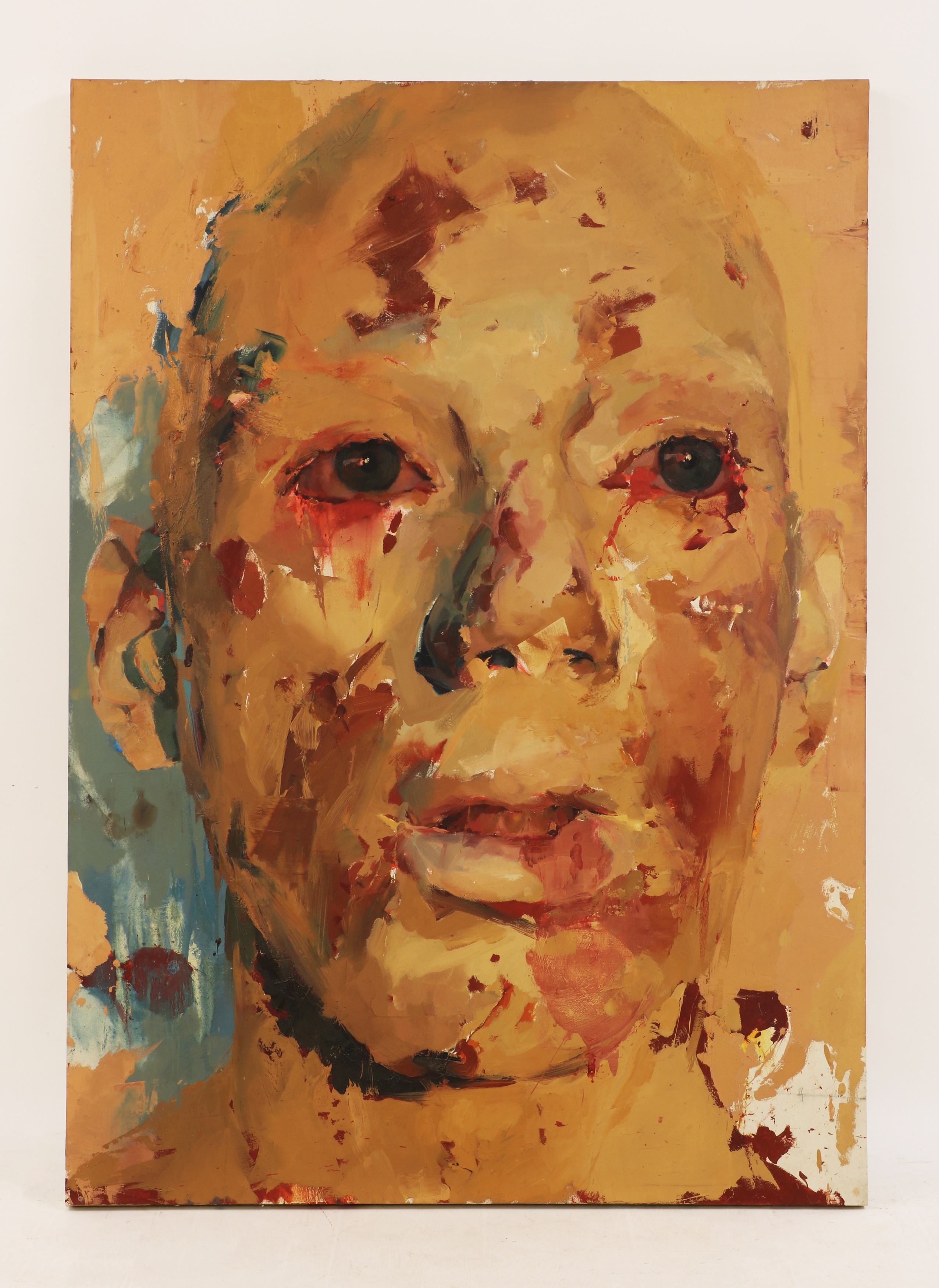 Artwork by Paul McPhail, Emollient, Made of oil on canvas