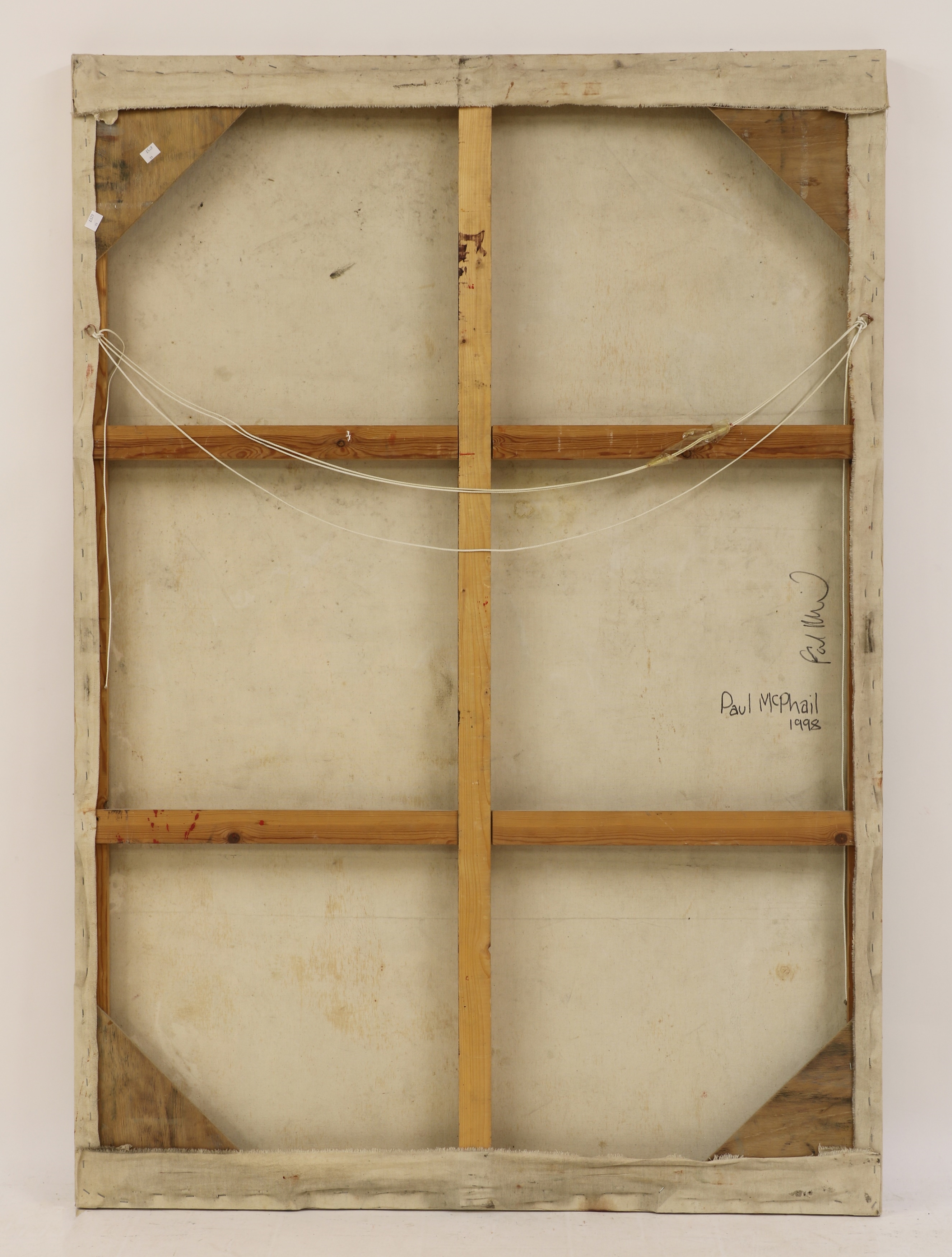 Artwork by Paul McPhail, Emollient, Made of oil on canvas