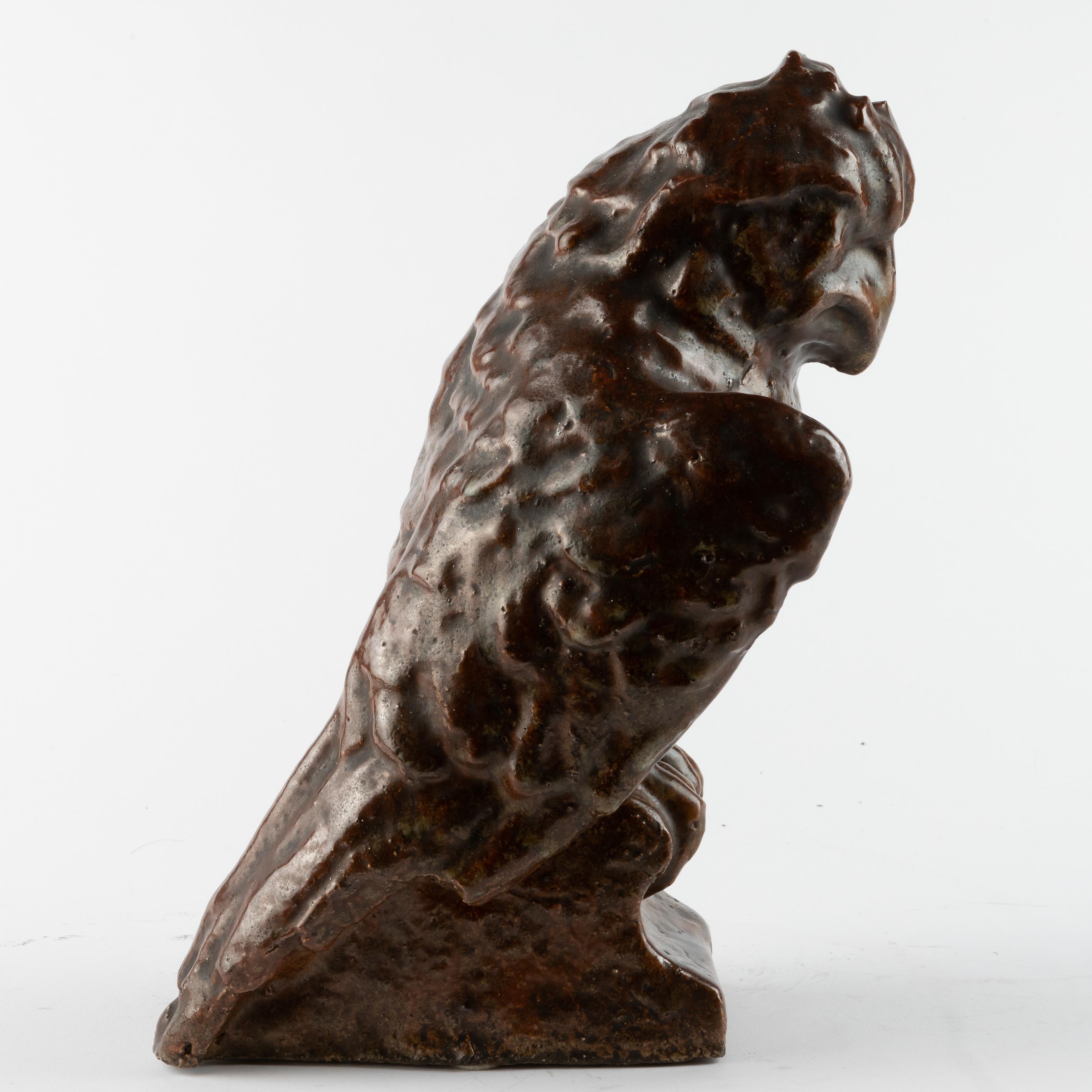 Artwork by Arthur Craco, Parrot, Made of Terracotta