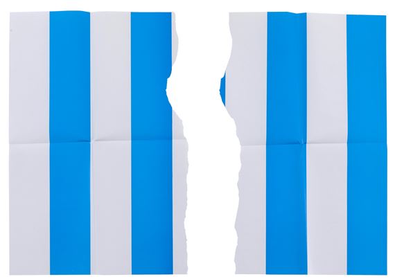 Untitled by Daniel Buren, published in 1979