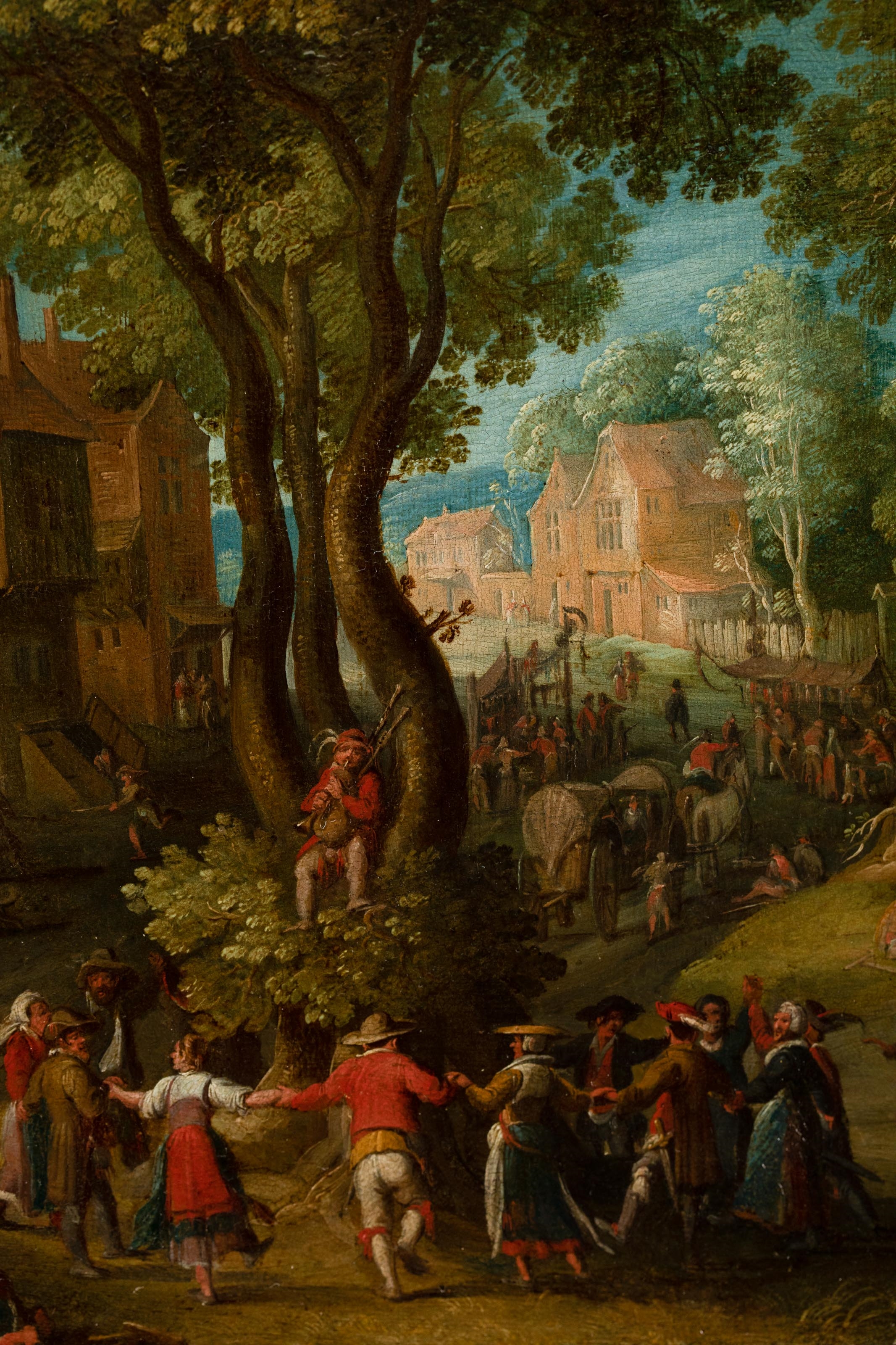 Artwork by Pieter van der Hulst, Peasant kermis, Made of Copper