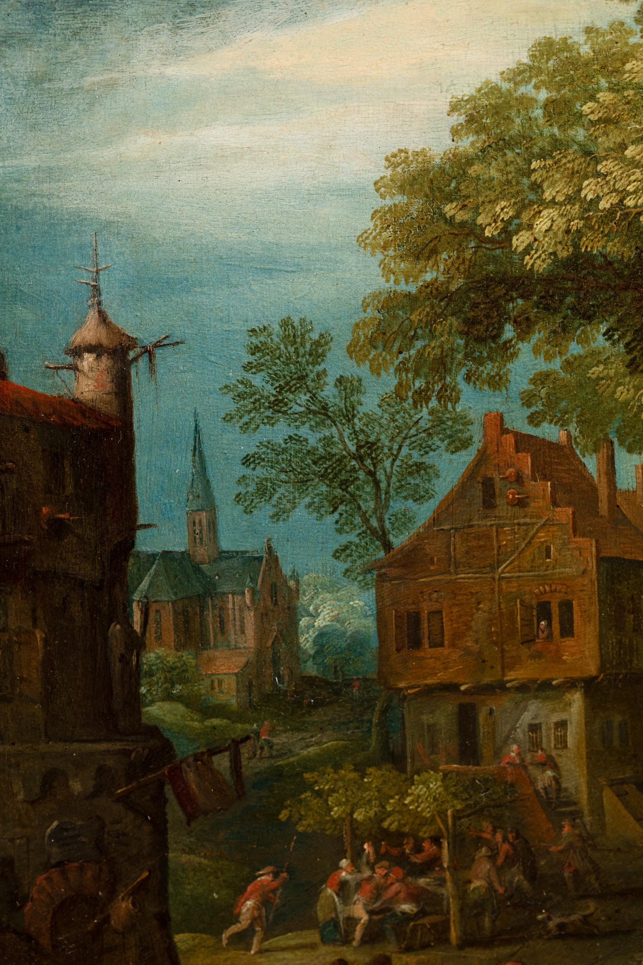 Artwork by Pieter van der Hulst, Peasant kermis, Made of Copper