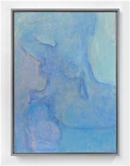 Nude Turning Air Blue V - Rita Ackermann