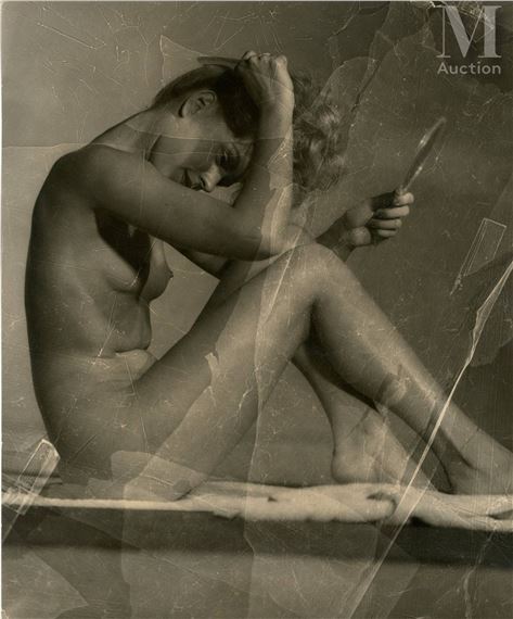 Nu au miroir by Andre de Dienes, c. 1953