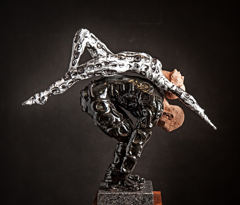 Artwork by Marek Zyga, You Have GOT a Friend In Me, Made of Pottery