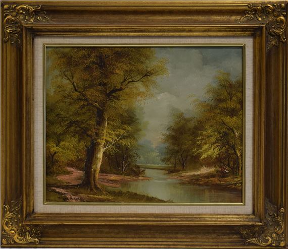 Forest landscape by Irene Cafieri