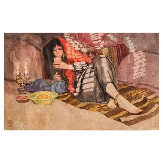 Escena arabesca by Jaume Marzal Canós